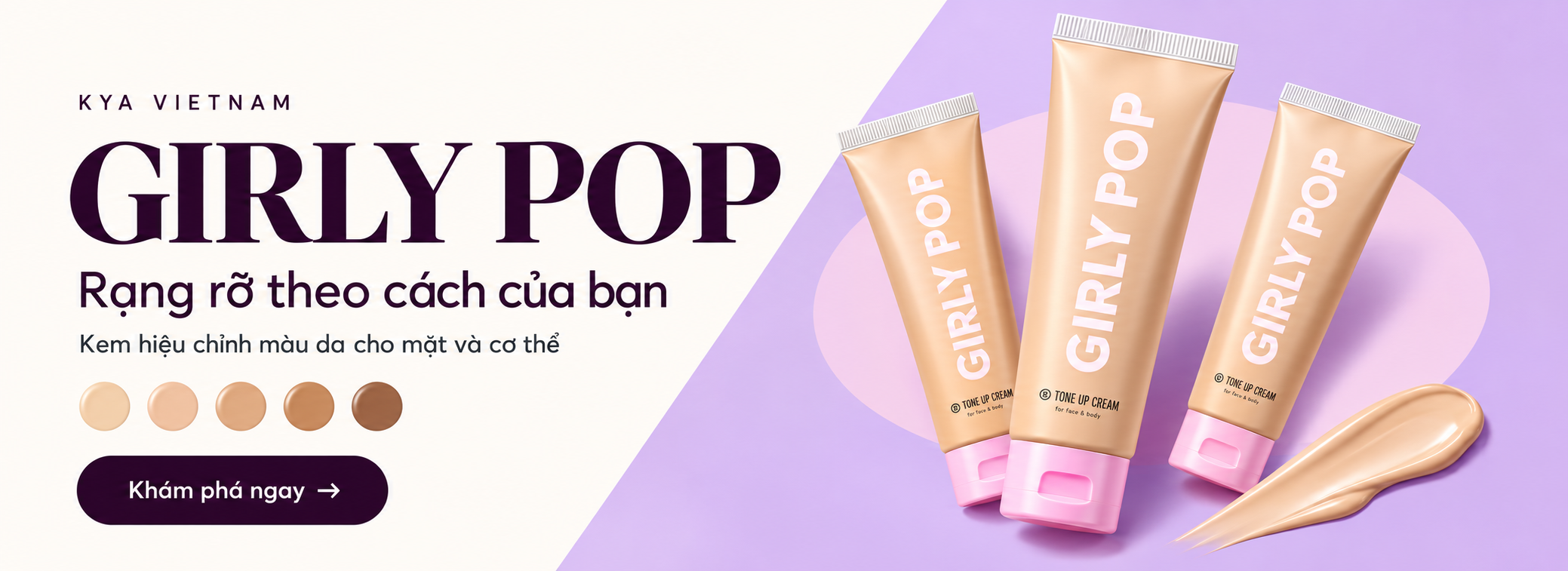 KYA Girly Pop · banner